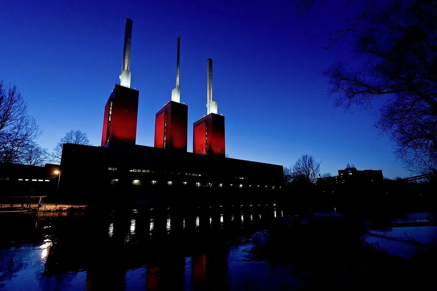 Heizkraftwerk in Hannover Linden